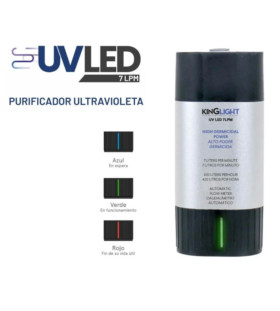 KINGLIGHT UV LED — Señal luminosa inteligente